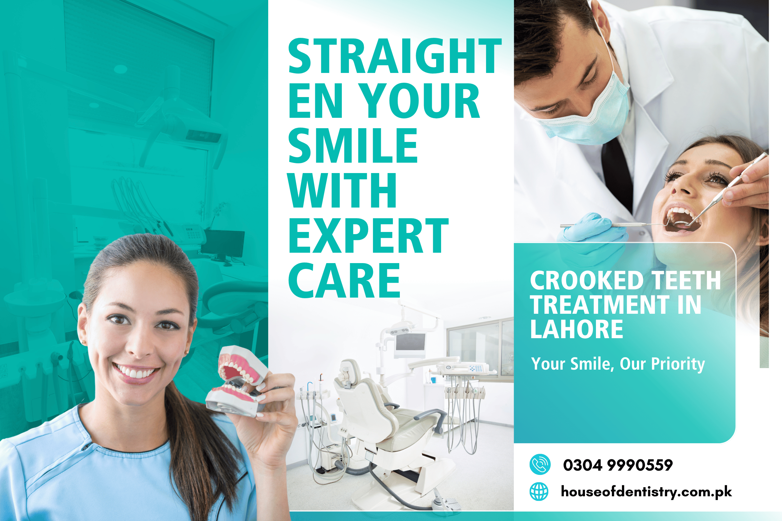 Crooked Teeth Treatment in Lahore