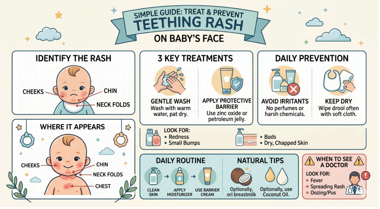 Teething Rash Pictures How to Treat and Prevent Teething Rash on Your Baby's Face